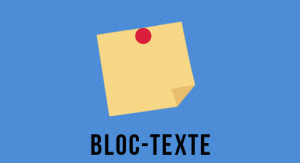 Les blocs-texte